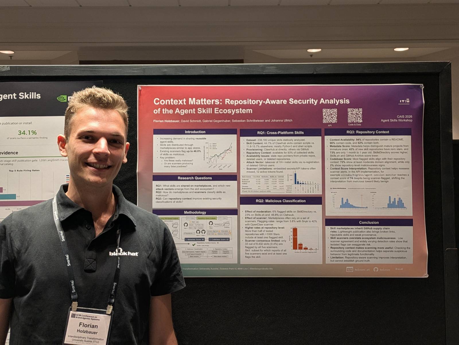 CAIS Agent Skills 2026 Poster Presentation